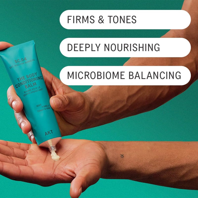 AKT The Body Conditioning Balm 3.4 Fl Oz, Firming Body Cream, Hydrating Balm with Olive Squalane & Lactic Acid, Vegan Moisturizer, Plastic Free, Sc.04 Halcyon Summers, All Genders - Image 3
